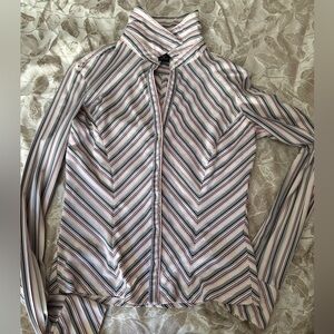 Express Multicolor Striped Blouse